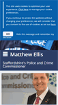 Mobile Screenshot of matthewellis.org.uk